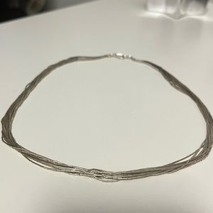 “Liquid Silver” Choker